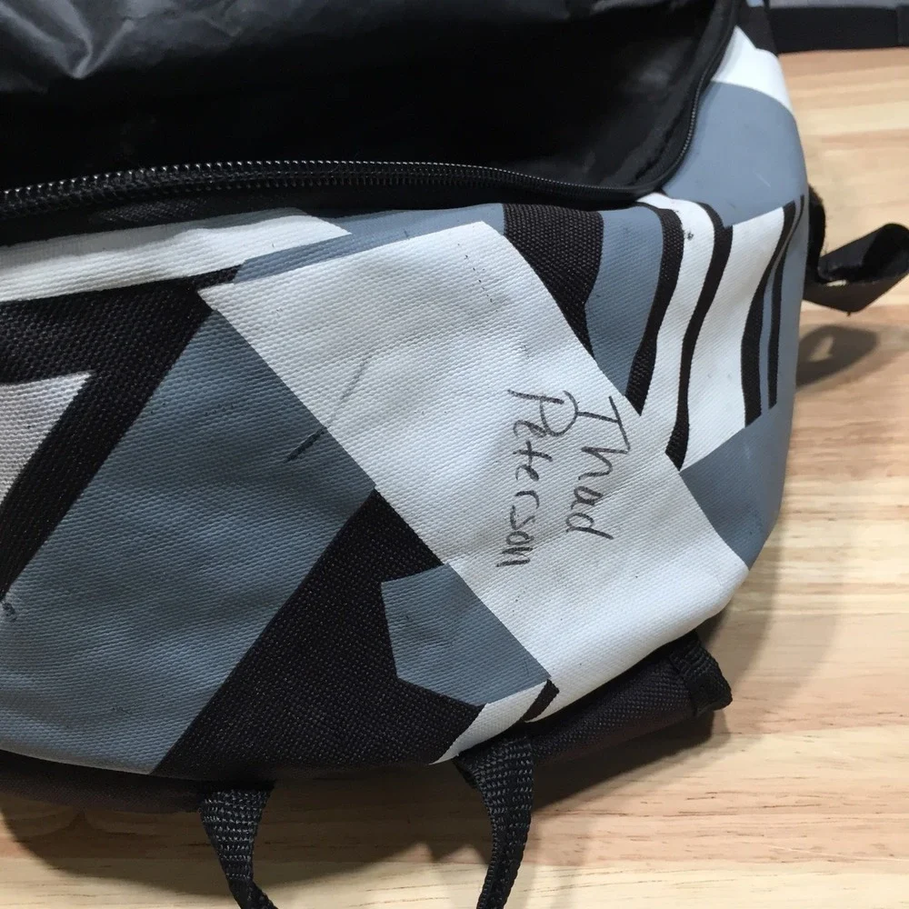 Rawlings Unisex Baseball Backpack Geometric Graphic Black White One Size Good